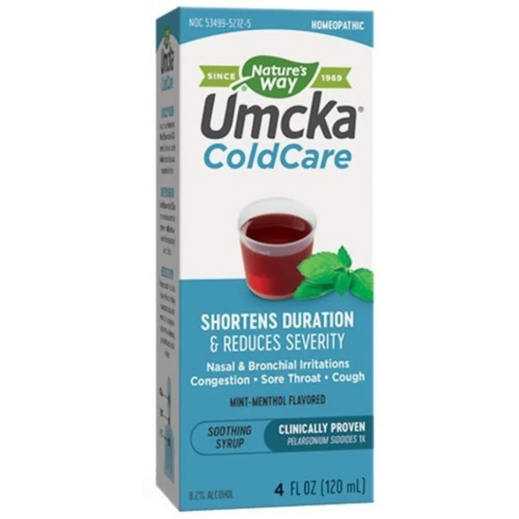 Umcka ColdCare Menthol Flavor Natures way