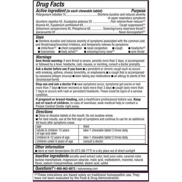 Umcka Cold+Flu Berry Natures way