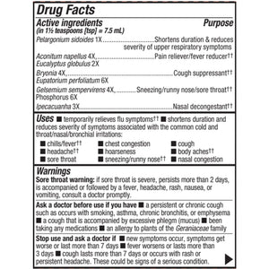 Umcka Cold+Flu Syrup Berry Flavor Natures way