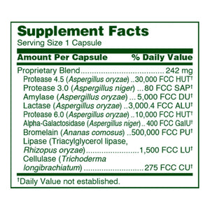 Urgent Support Digestive Enzymes Flora