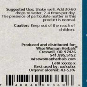 Herbals Urinary Tract Formula Wise Woman Herbals