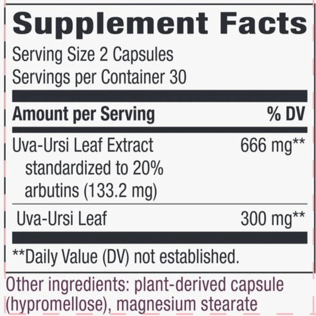 Uva Ursi Extract Natures way