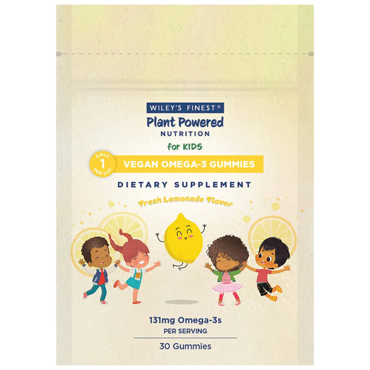 VEGAN OMEGA 3 KIDS LEMONADE by Wiley's Finest at Nutriessential.com