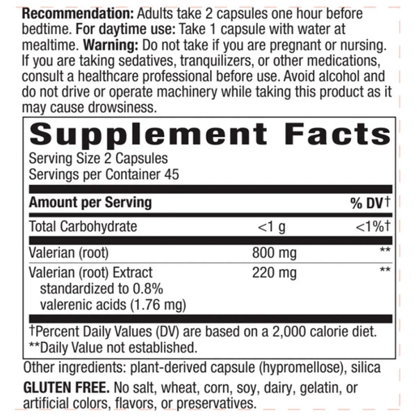Valerian Natures way