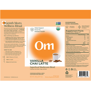 Vanilla Chai Latte