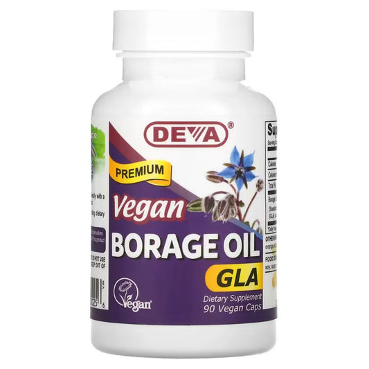 Vegan Borage Oil 500 mg Deva Nutrition LLC