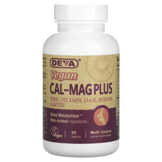 Vegan Cal-Mag Plus Deva Nutrition LLC