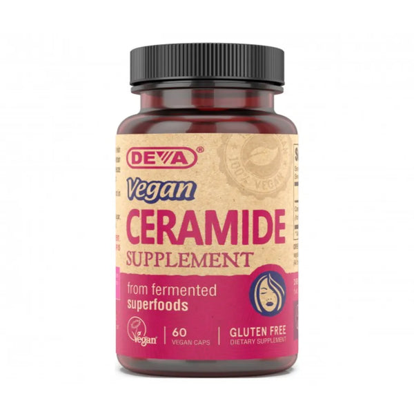 Vegan Ceramide Skin Supplement Deva Nutrition