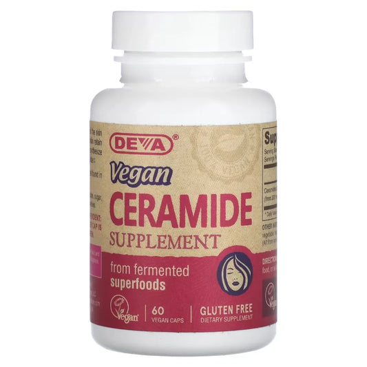 Vegan Ceramide Skin Support Deva Nutrition LLC