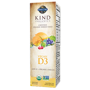 Vegan D3 Spray Organic 2oz Garden of life