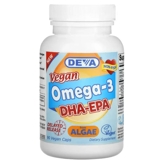 Vegan DHA-EPA (Delayed Release) Deva Nutrition LLC