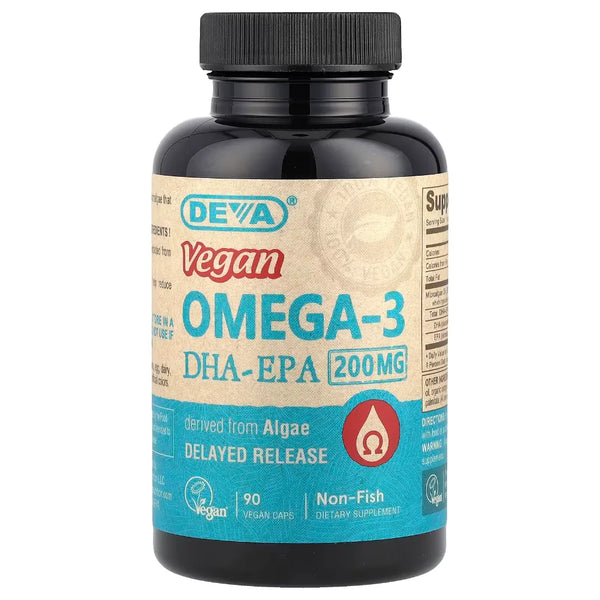 Vegan DHA-EPA (Delayed Release) Deva Nutrition