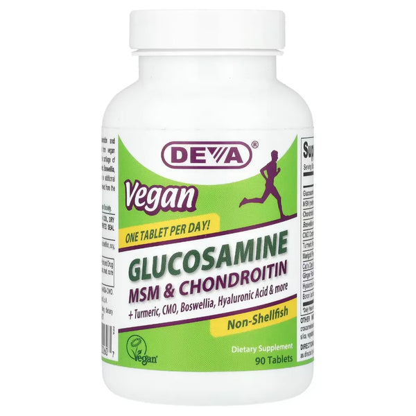 Vegan Glucosamine-Chondroitin-MSM Deva Nutrition