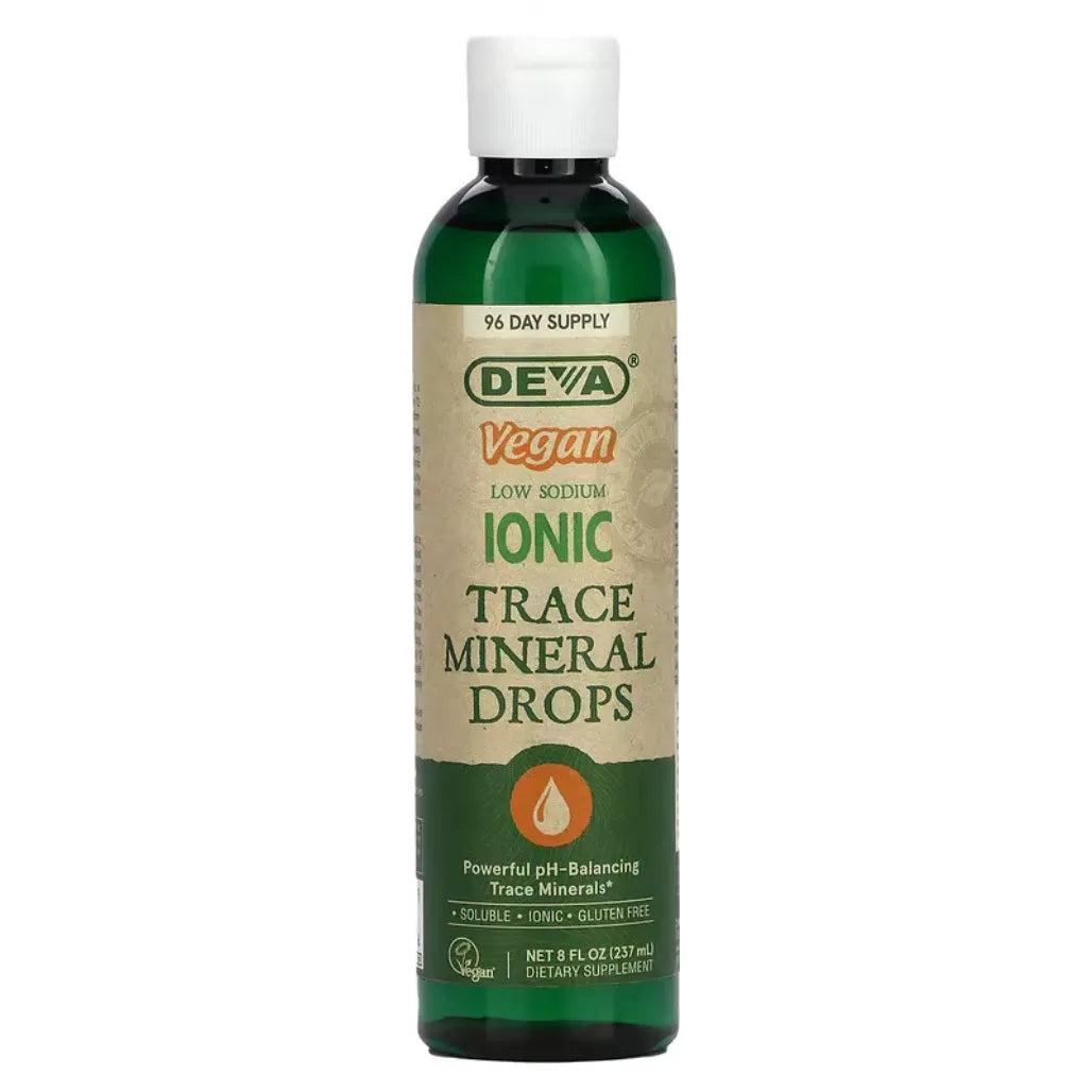 Vegan Ionic Trace Mineral Drops Deva Nutrition LLC