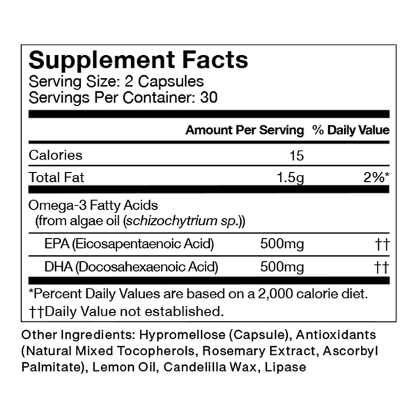 Vegan Omega 3