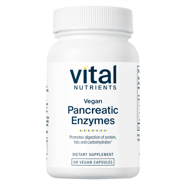 Vegan Pancreatic Enzymes by Vital Nutrients at Nutriessential.com