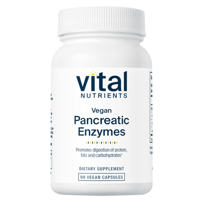 Vegan Pancreatic Enzymes by Vital Nutrients at Nutriessential.com