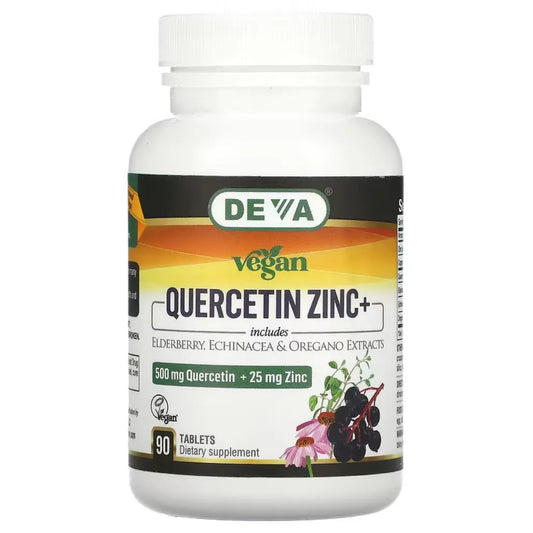 Vegan Quercetin Zinc+ Deva Nutrition LLC