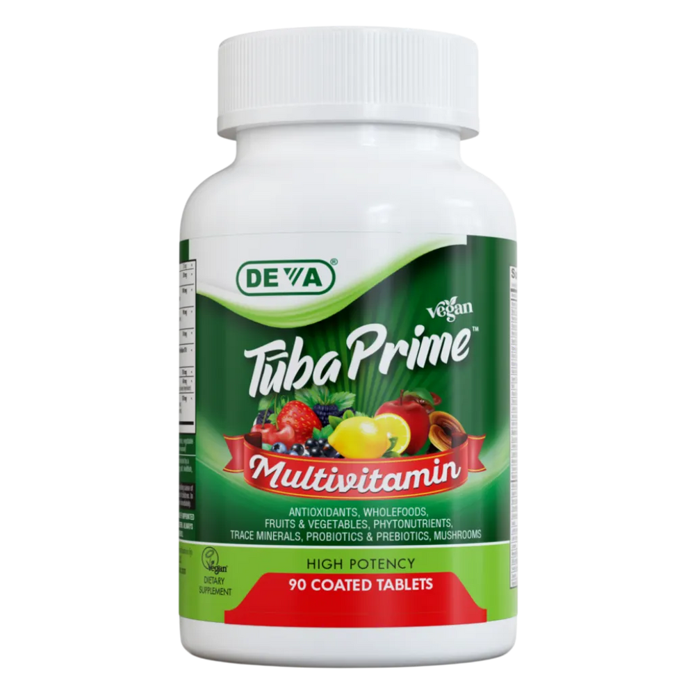 Vegan Tūba Prime Multivitamin Deva Nutrition