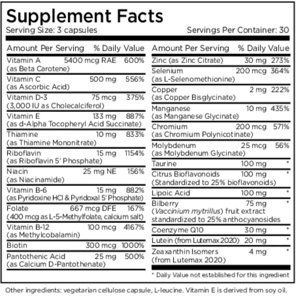 Vital Eyes Complete Metabolic Maintenance