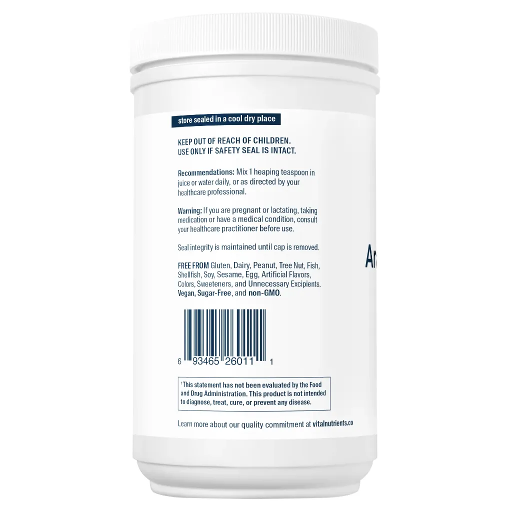 Benefits of Arabinogalactan Powder - 300 Grams | Vital Nutrients | Support Immune System