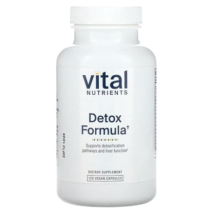 Vital Nutrients Detox Formula - Supplement to promote healthy liver function and liver health