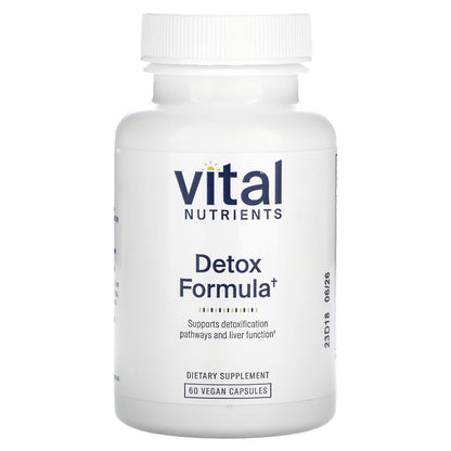 Vital Nutrients Detox Formula - Supplement to promote healthy liver function and liver health