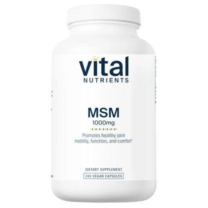 MSM 1000mg by Vital Nutrients at Nutriessential.co