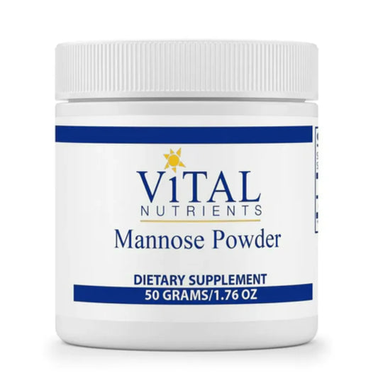 Vital Nutrients Mannose Powder - Supports Integrity of Epithelial Cells in the Genitourinary Tract