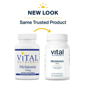  Vital Nutrients Melatonin 10mg - Promote Falling and Staying Asleep