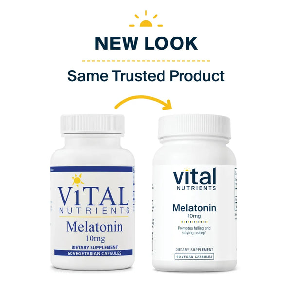  Vital Nutrients Melatonin 10mg - Promote Falling and Staying Asleep