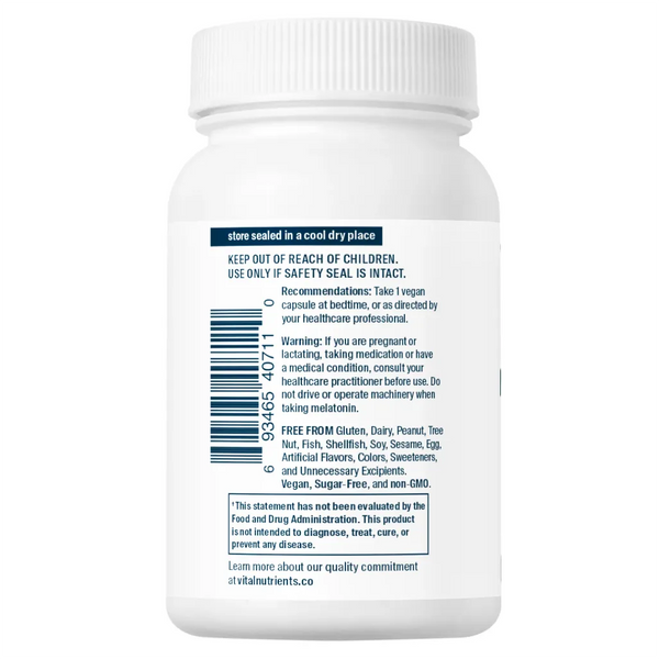 Vital Nutrients Melatonin 10mg - Improving Sleep Quality
