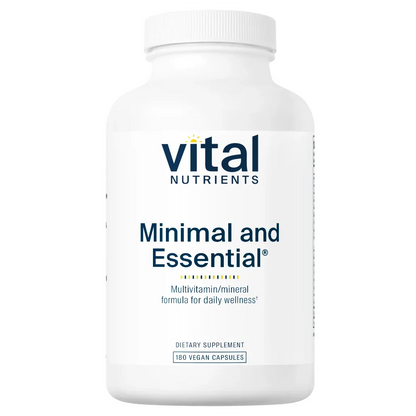 Vital Nutrients Minimal and Essential - Maintain Healthy Protein, Fat, and Carbohydrate Metabolism