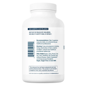 Benefits of Multi-Nutrients 3 Citrate-Malate Formula - 180 Vegetarian Capsules | Vital Nutrients | Support Cardiovascular Health