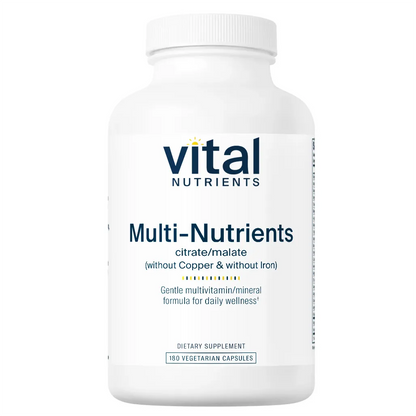 Multi-Nutrients 3 Citrate/Malate by Vital Nutrients at Nutriessential.com