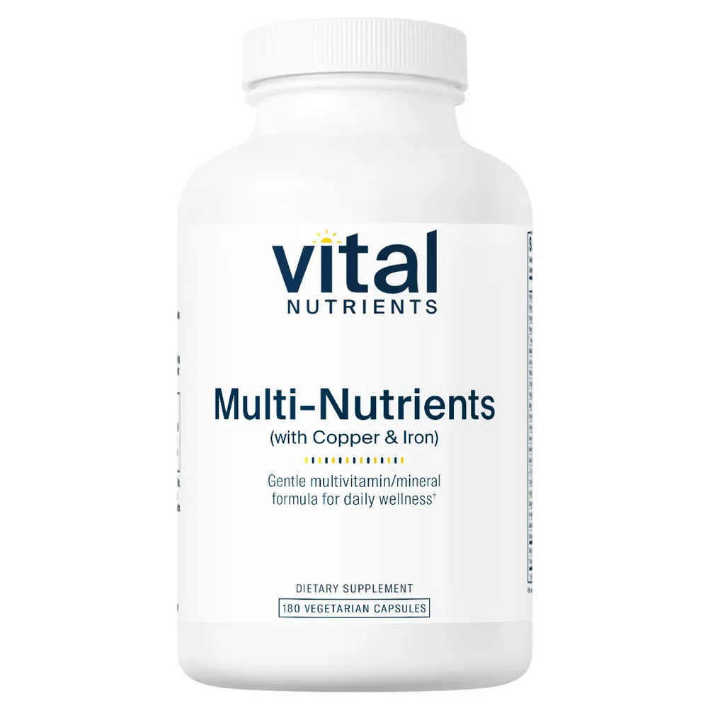 Multi-Nutrients 4 Citrate/Malate Formula with Copper & Iron by Vital Nutrients at Nutriessential.com