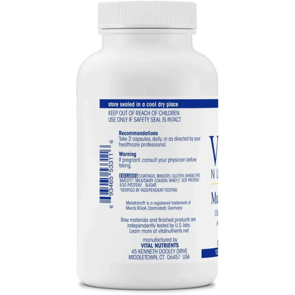 About Multi Nutrients 5 by Vital Nutrients - 120 Vegetarian Capsules | Formulated by Cancer Treatment Centers of America