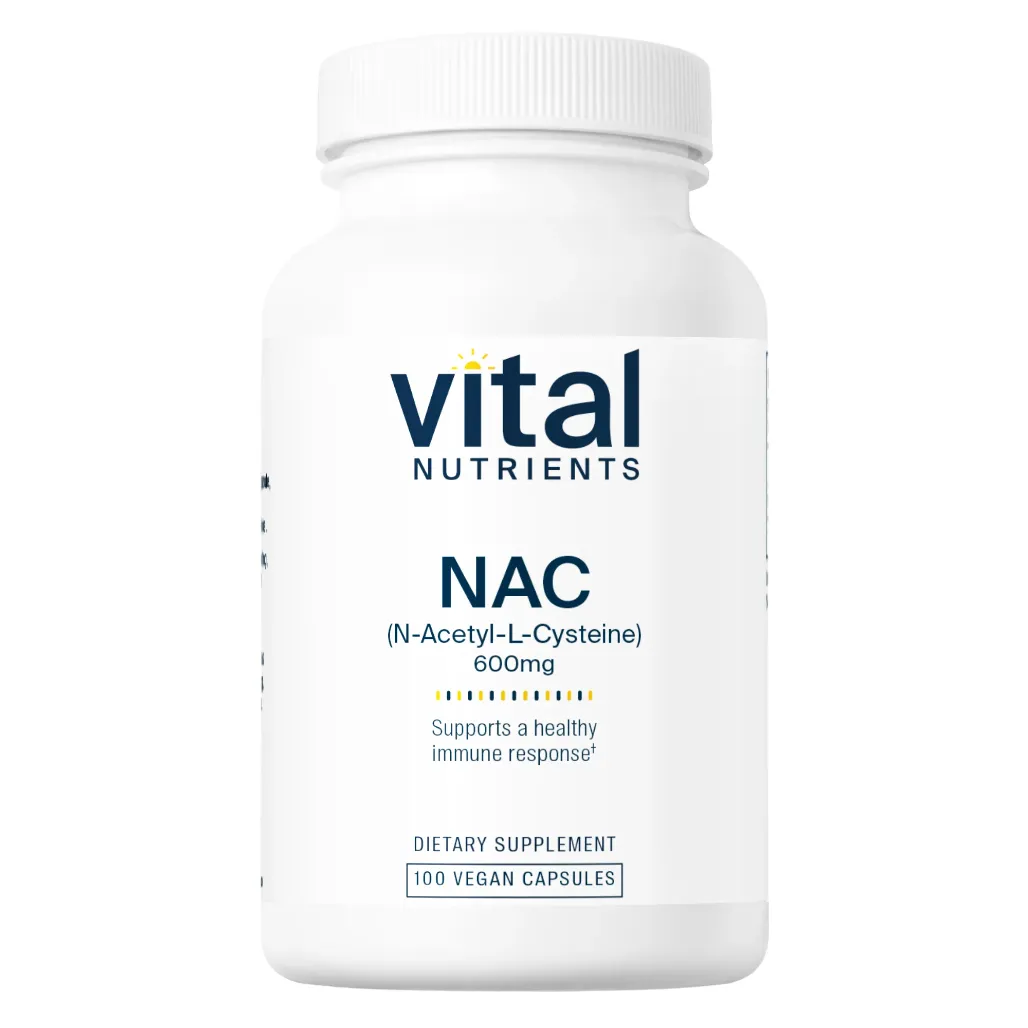 NAC 600mg by Vital Nutrients at Nutriessential.com