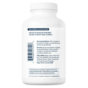Pancreatin & Ox Bile Extract by Vital Nutrients at Nutriessential.com