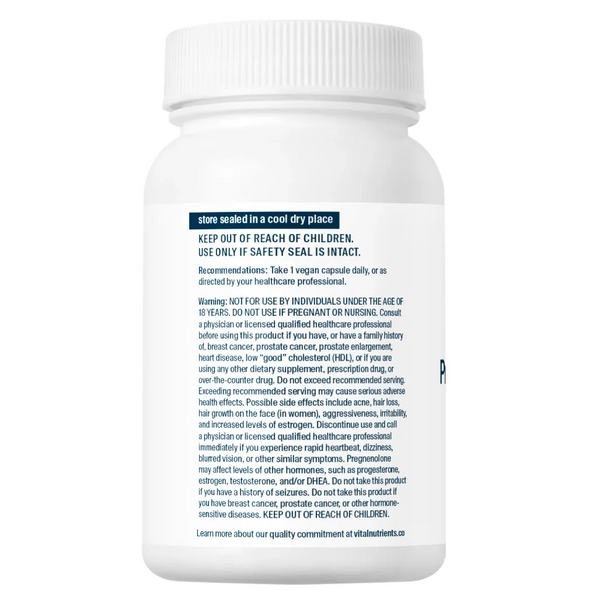 Benefits of Pregnenolone 10mg - 60 Vegetarian Capsules | Vital Nutrients | Supports Immune Function