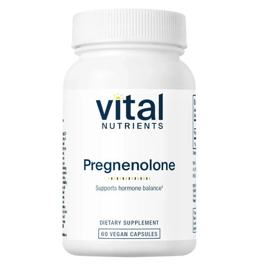 Vital Nutrients Pregnenolone 10mg - Promotes Healthy Mood and Memory