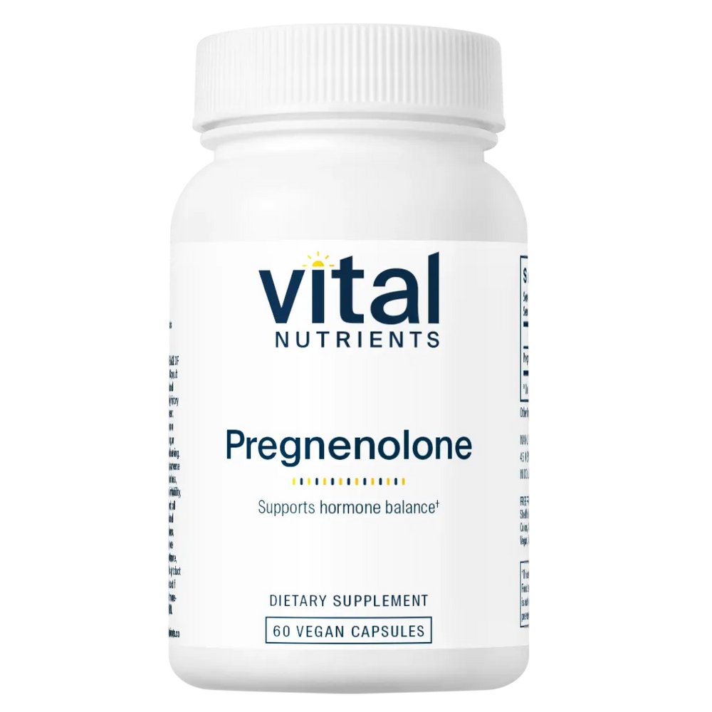 Vital Nutrients Pregnenolone 10mg - Promotes Healthy Mood and Memory
