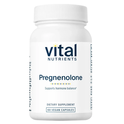 Vital Nutrients Pregnenolone 10mg - Promotes Healthy Mood and Memory