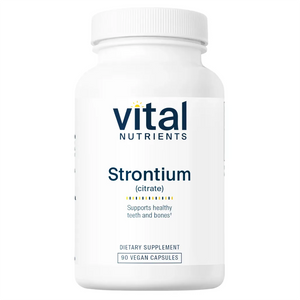 Vital Nutrients Strontium (Citrate) 227mg - Promotes Replication of Preosteoblastic Cells