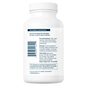 Taurine 1000mg by Vital Nutrients at Nutriessential.com