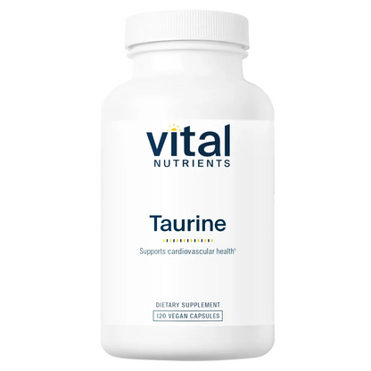 Taurine 1000mg by Vital Nutrients at Nutriessential.com