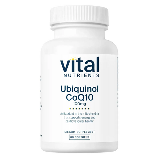 Ubiquinol CoQ10 100mg by Vital Nutrients at Nutriessential.com