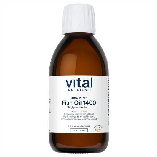 Vital Nutrients Ultra Pure Fish Oil 1400 - Helps Maintain Platelet Aggregation Levels