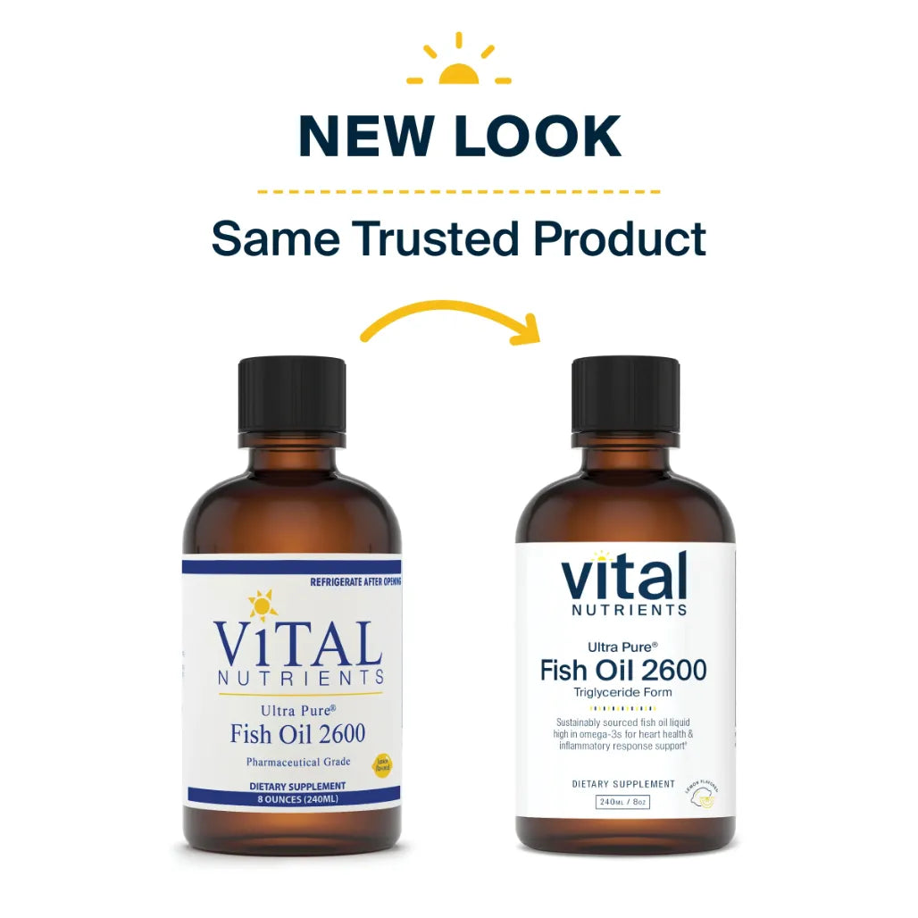 same trusted product Vital Nutrients Ultra Pure Fish Oil 2600 - Maintains Normal Platelet Aggregation Levels