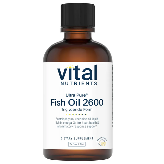 Vital Nutrients Ultra Pure Fish Oil 2600 - Maintains Normal Platelet Aggregation Levels